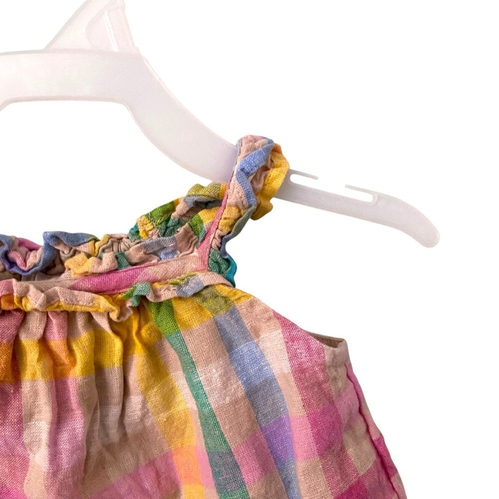 Gap Baby Multicolor Checkered Dress in Size 6/12 Months - Picture 3 of 6